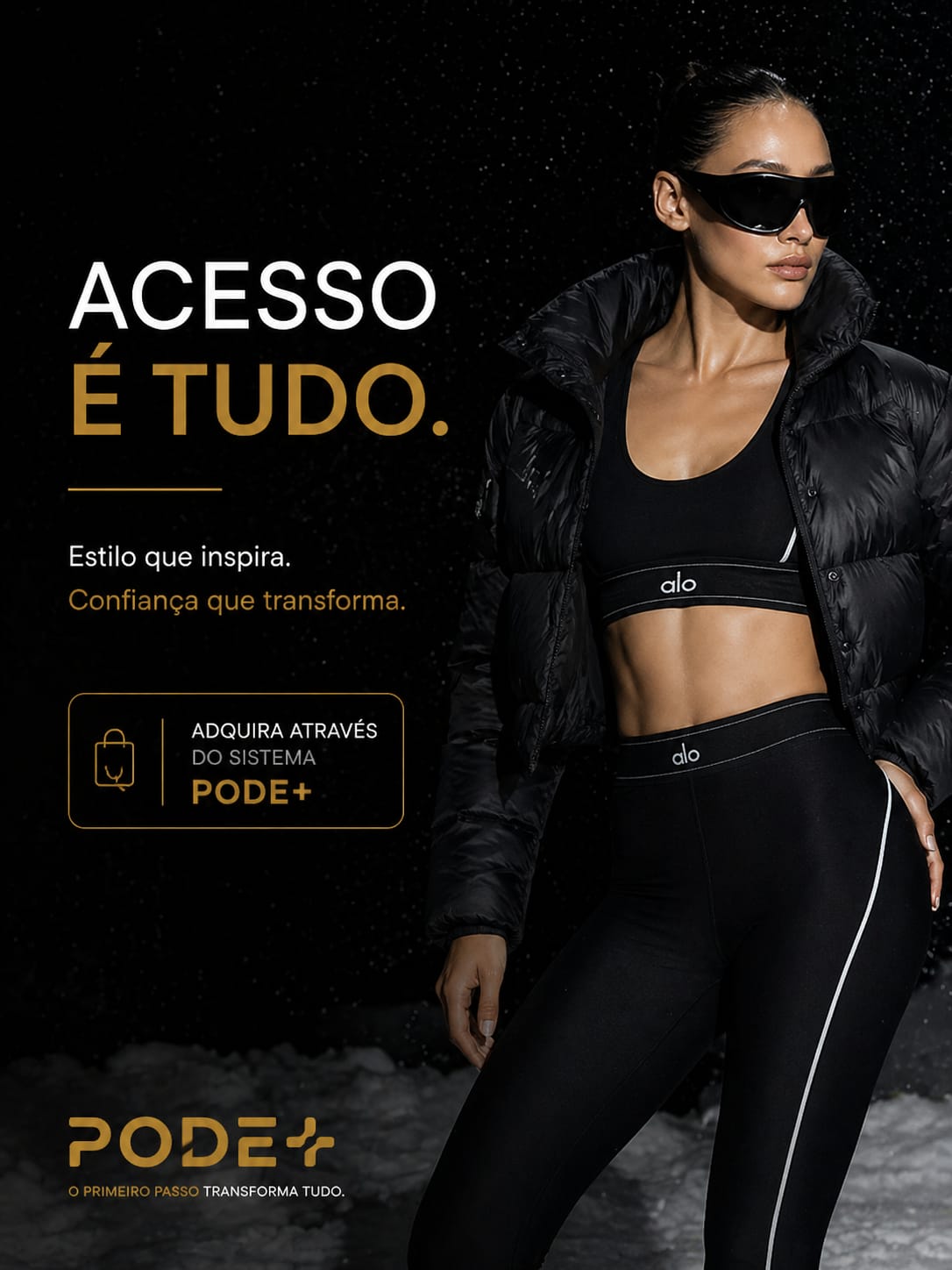 CONJUNTO ALO - CALÇA E TOP